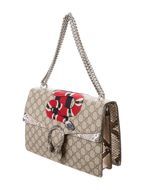 gucci python dionysus bag|gucci dionysus bag price.